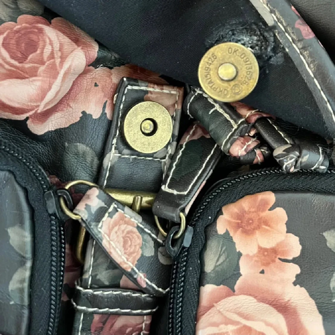 Blommig Ryggsäck - 91