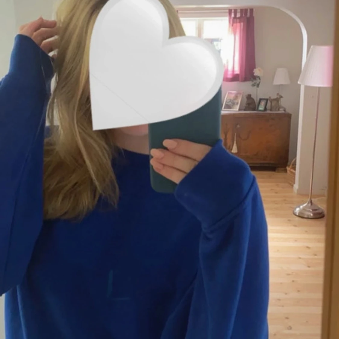 Blå tröja från Lindex