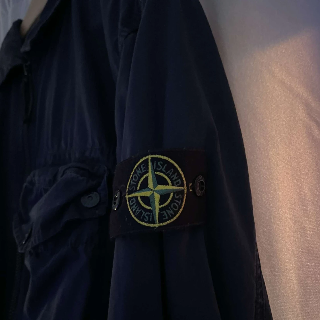 Navy blå jacka från Stone Island - 1