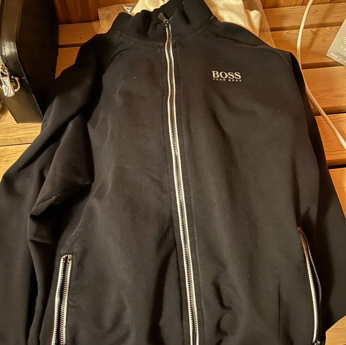 Svart jacka från Boss