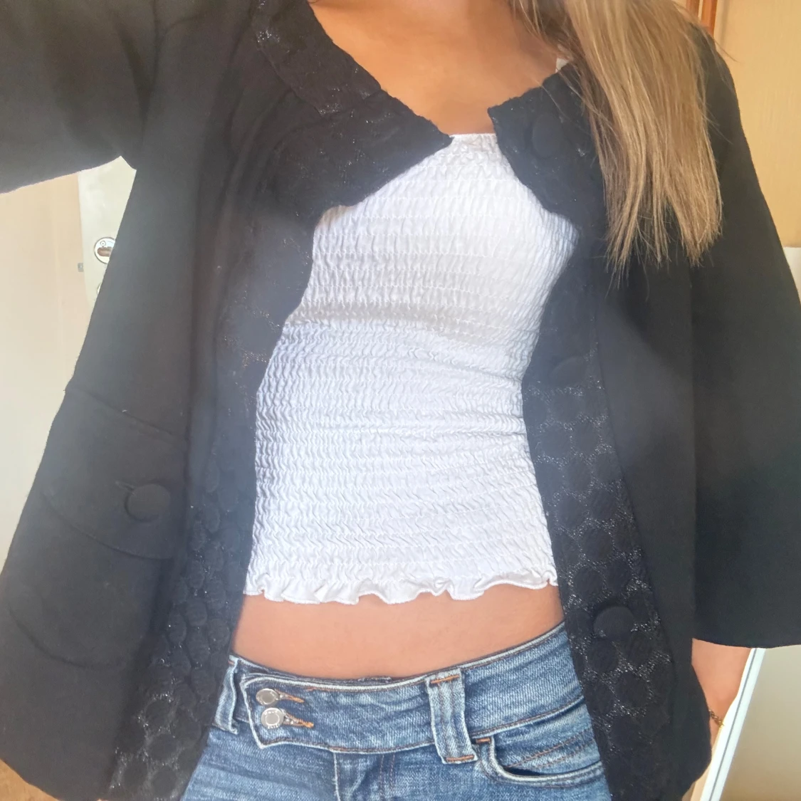 Trekvartsärmad jacka - 91