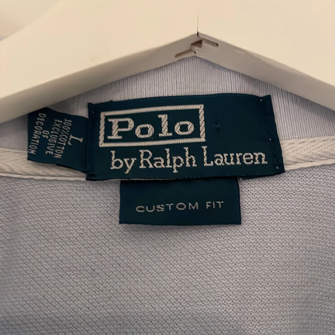 Ljusblå pikétröja från Ralph Lauren - 1
