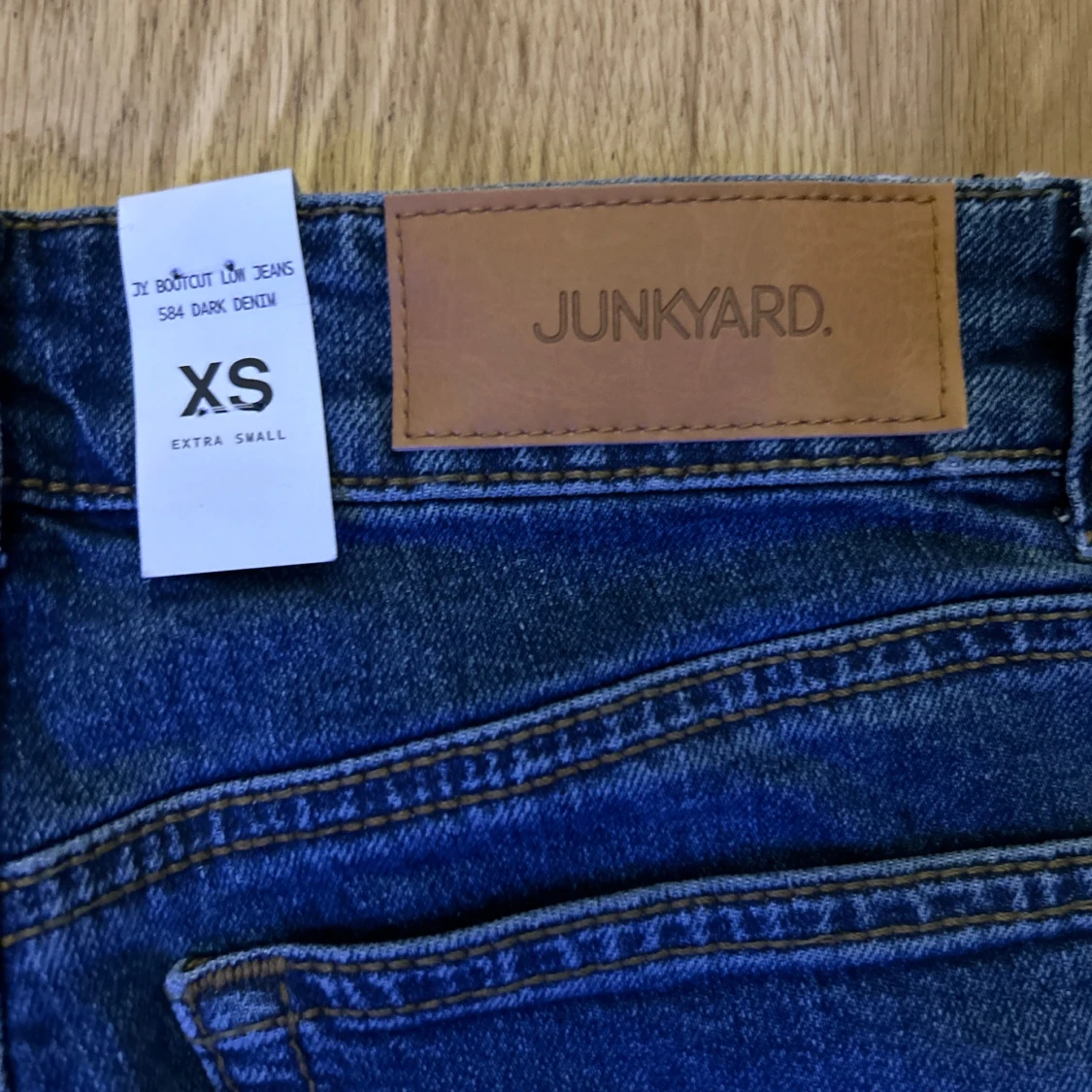 Junkyard bootcut low jeans, XS - 3