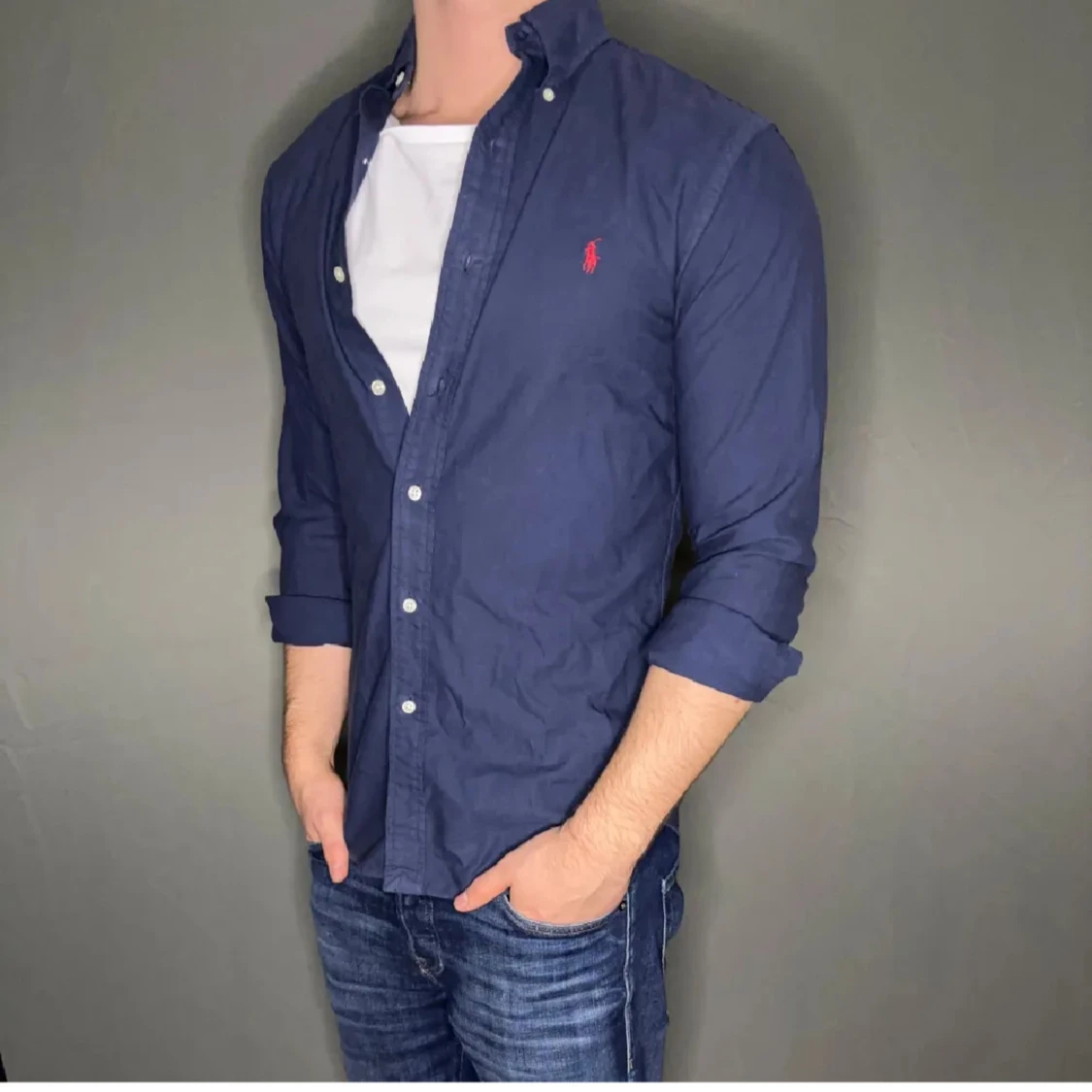 Mörkblå skjorta från Ralph Lauren - 1