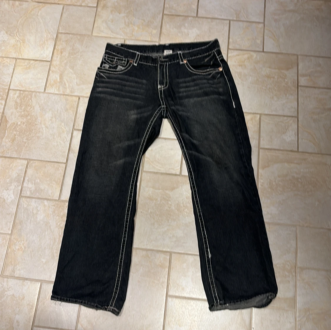 Svarta True Religion Jeans - 90