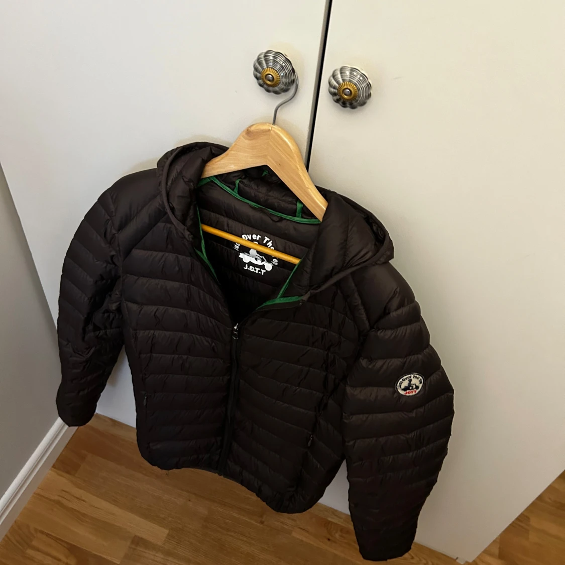 Brun dunjacka från Jott - 90