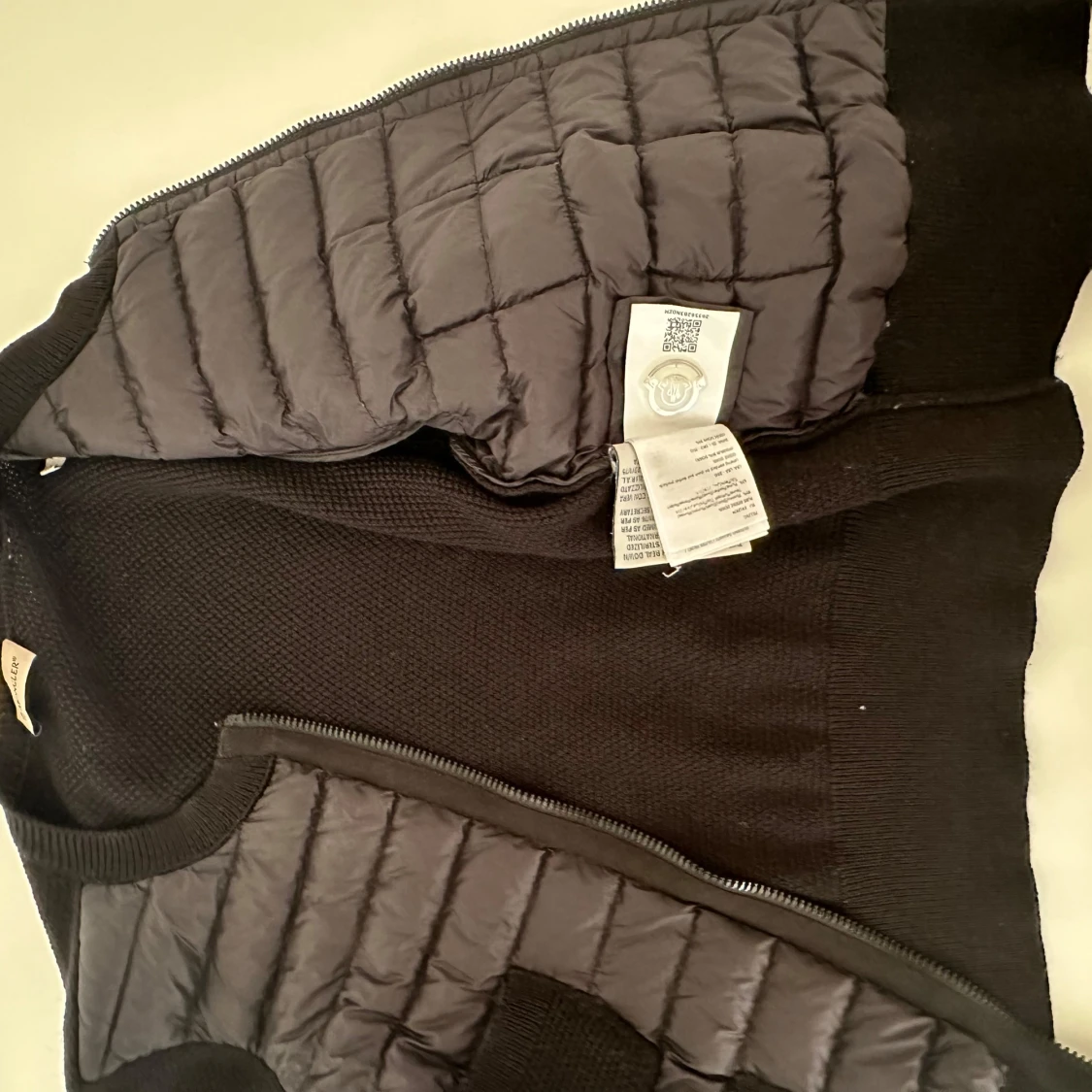 Svart Cardigan jacka Moncler M - 90