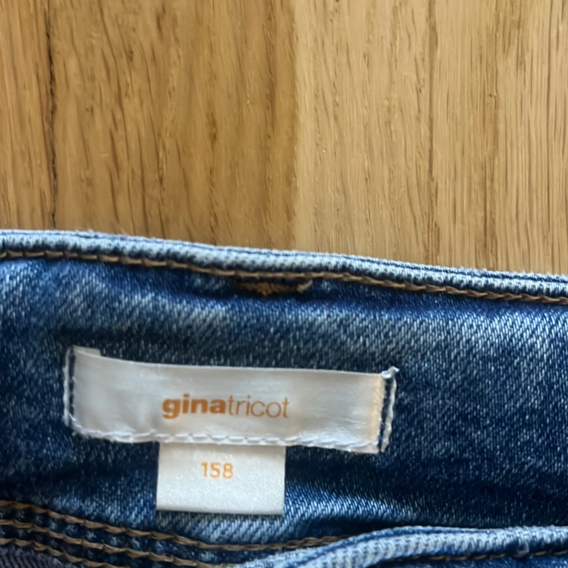 Blå bocut jeans  - 93