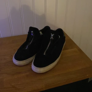 Axel Arigato - Ett par Zip 90’s från Axel Arigato Överlag bra skick. Lite sömskador vid kedjan men syns ej och är lagad med ”björn-söm” på skomakare satt bör hålla bra. Liten anpassning med tråd så dem sitter bättre men går att ta ut bara.  Låda finns kvar, Stl 45 