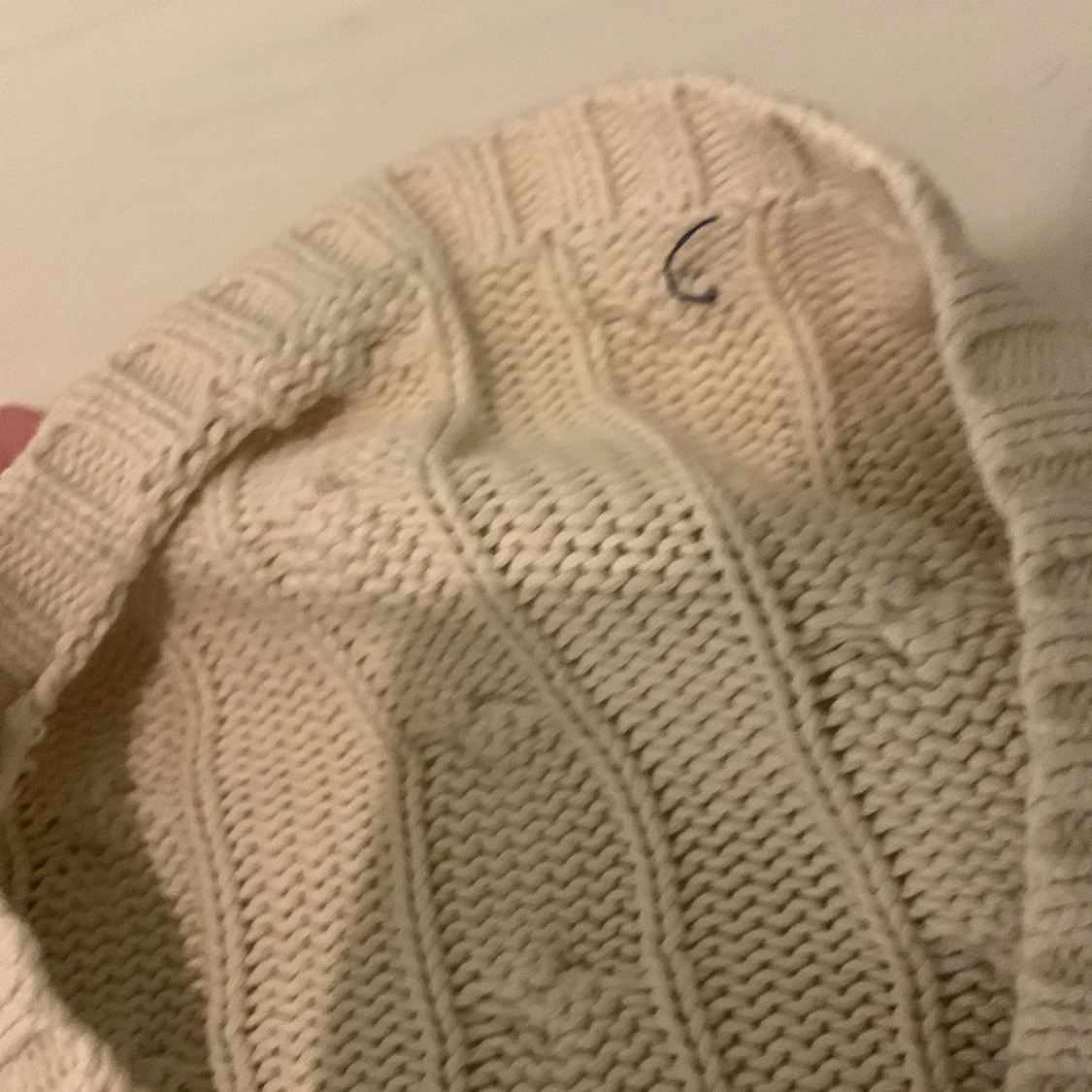 Vit polo tröja - 92