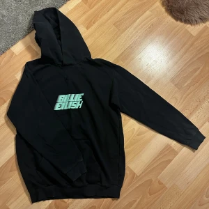 Snygg Billie Eilish hoodie - Jättesnygg hoodie som ej finns i butik längre! Storlek xs. Använd fåtal gånger och ser ut som ny. Original pris runt 400kr