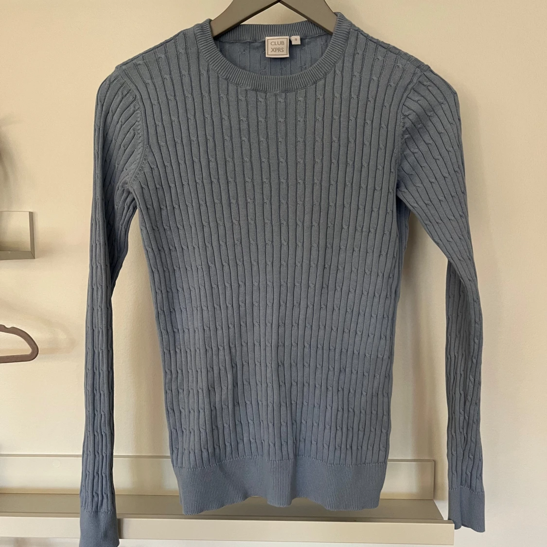 Kabelstickad tröja 