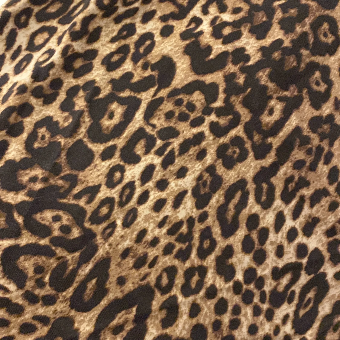 Leopardmönstrad ärmlös topp från Zara - 4