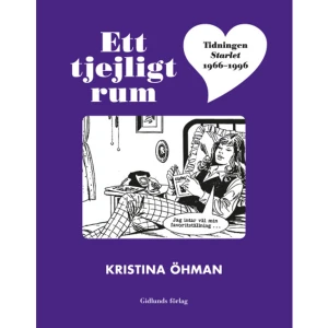 Ett tjejligt rum (häftad) - Starlet lästes av tiotusentals svenska tjejer, och har kommit att bli en del av svensk populärkulturhistoria. Tidningen riktade sig framför allt till tjejer i 10-14-årsåldern och innehöll serier, redaktionellt material och texter inskickade av läsarna. Decennier senare omtalas den fortfarande, har fått klä skott för dålig litteratur och förekommit i diskussioner om skadligheten i populärpress riktad till unga kvinnor. Samtidigt är Starlet ett minnesmärke för nostalgi och en angelägen tjejkultur, och ett positivt laddat medium som fyllde ett viktigt syfte för många. Tidningen talade till unga tjejer samtidigt som läsarna hade möjlighet att kommunicera sinsemellan, vilket gjorde Starlet till en förlängning av flickrummet och ett socialt medium innan internets genomslag på 1990-talet. Vad gjorde läsarna och medarbetarna egentligen i, och med, Starlet-tidningen? Ett tjejligt rum. Tidningen Starlet 1966-1996 utforskar den omtvistade och omtyckta tidningen som produkt och erfarenhet. Kristina Öhman är etnolog, verksam vid Göteborgs universitet. Ett tjejligt rum. Tidningen Starlet 1966 1996 är hennes doktorsavhandling.    Format Häftad   Omfång 349 sidor   Språk Svenska   Förlag Gidlunds förlag   Utgivningsdatum 2023-10-20   ISBN 9789178445226  