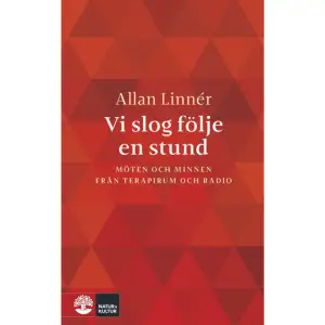 Mannen som inte kunde välja, kvinnan som var lat, pappan som hade en älg och paret med garderobsdörrarna är några personer som radiopsykologen Allan Linnér slagit följe med en stund. Här har han samlat sina tankar och reflektioner kring vanliga dilemman, sorger och frågor hos de klienter han mött. Temat är samtal och möten som förändrar – och att terapeuter också är människor. ”Som psykoterapeuter kan vi lyssna utan avsikter eller alltför stora egna behov och vi kan lyssna utan att döma eller värdera. […] Vi får klienternas berättelser och många gånger blir vi också de enda människorna i deras liv som i detalj känner till deras svåraste känslor och mörkaste hemligheter. Vi blir några som hör dem och som även kan bidra till att de hör och förstår sig själva på sätt som de inte gjort tidigare. Vi får deras förtroenden för att de är villrådiga, förtvivlade, ibland desperata, alltid modiga.” Allan Linnér är leg. psykolog och leg. terapeut, verksam i Stockholm och känd för allmänheten som Radiopsykologen i P1 fram till januari 2019. Tillsammans med Anders Nyman har han skrivit Kärlekens koreografi – Du och jag och vi hos psykologen (utkom 2017). Sagt om boken 