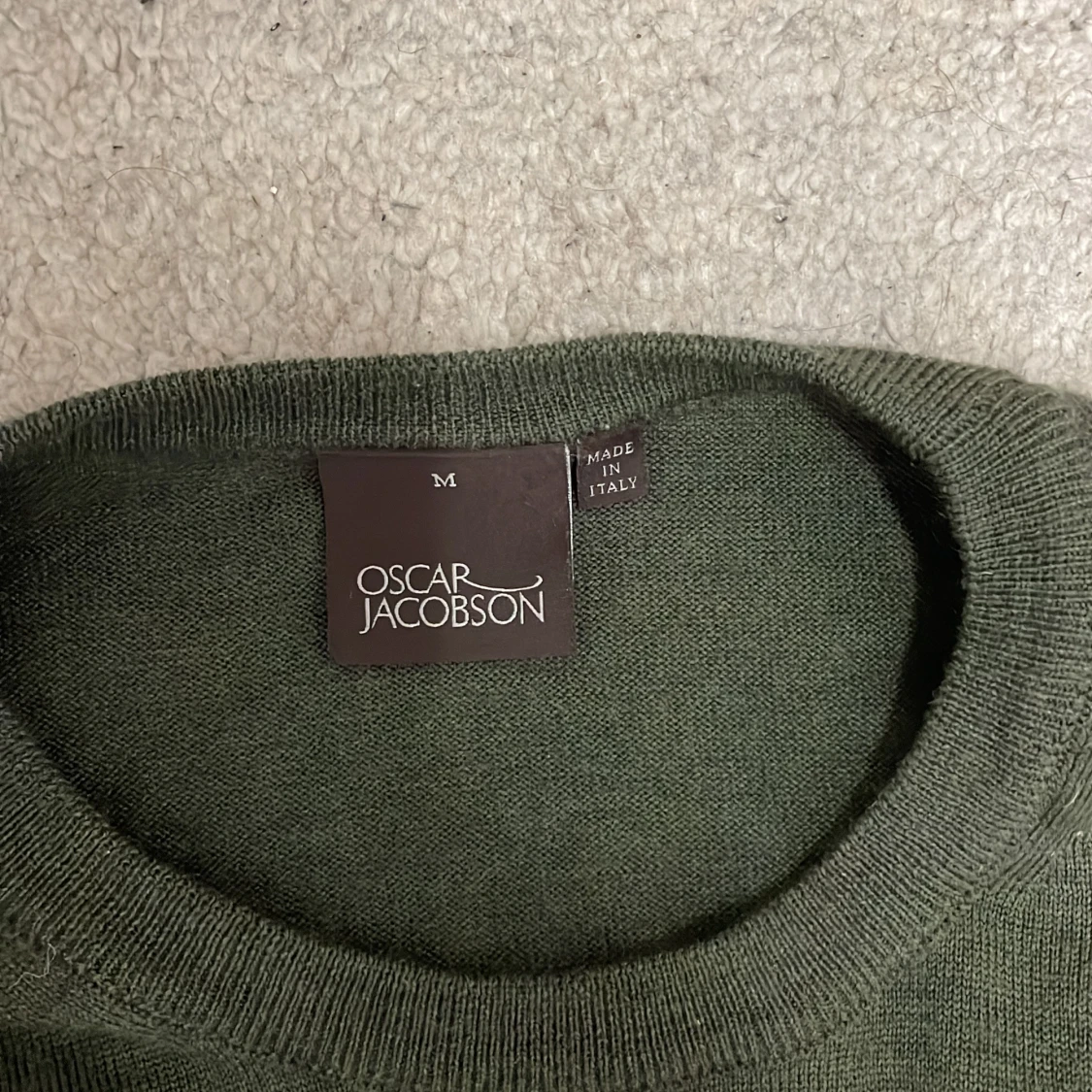 Grön tröja från Oscar Jacobson - 90