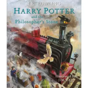 Brimming with rich detail and humour that perfectly complements J.K. Rowling's timeless classic, Jim Kay's glorious illustrations will captivate fans and new readers alike. When a letter arrives for unhappy but ordinary Harry Potter, a decade-old secret is revealed to him that apparently he's the last to know. His parents were wizards, killed by a Dark Lord's curse when Harry was just a baby, and which he somehow survived. Leaving his unsympathetic aunt and uncle for Hogwarts School of Witchcraft and Wizardry, Harry stumbles upon a sinister mystery when he finds a three-headed dog guarding a room on the third floor. Then he hears of a missing stone with astonishing powers, which could be valuable, dangerous - or both. An incredible adventure is about to begin!    Format Inbunden   Språk Engelska   Utgivningsdatum 2015-10-06   ISBN 9781408845646  