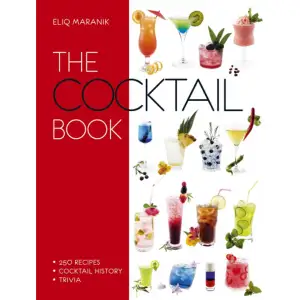 Fancy a cocktail party? Now you have the chance to mix all your favourite drinks at home! Here you will find more than 250 different cocktail recipes. The selection of cocktails is intended as an inspiration for the novice as well as the more experienced home bartender. The cocktails vary in number of ingredients and complexity of preparation, but they have one thing in common theyre delicious! 'The Cocktail Book' includes a section on glass types and equipment and advices you on which spirits, liqueurs and juices to use. You will also find a thorough guide to all the technical terms and expressions used in bartending, a comprehensive history of alcoholic beverages and a fascinating account of the manufacturing of spirits. Each drink recipe is accompanied by trivia and fun facts, often relating to the historical people and myths surrounding the drinks. There simply can be no cocktail book without Mr Hemingway! 'The Cocktail Book' is aimed towards the wide population of cocktail lovers. It contains all the old classics, but also plenty of trendy novelties. You will find the old familiar cocktails in many new guises, often with an international, exciting flavour. In short, this a complete collection of cocktails ideal for surprising your friends on a Saturday night, but also for boosting your own cocktail skills and knowledge!    Format Inbunden   Omfång 319 sidor   Språk Engelska   Förlag Stevali   Utgivningsdatum 2011-08-22   Medverkande Rebecka Wolff   ISBN 9781908233059  