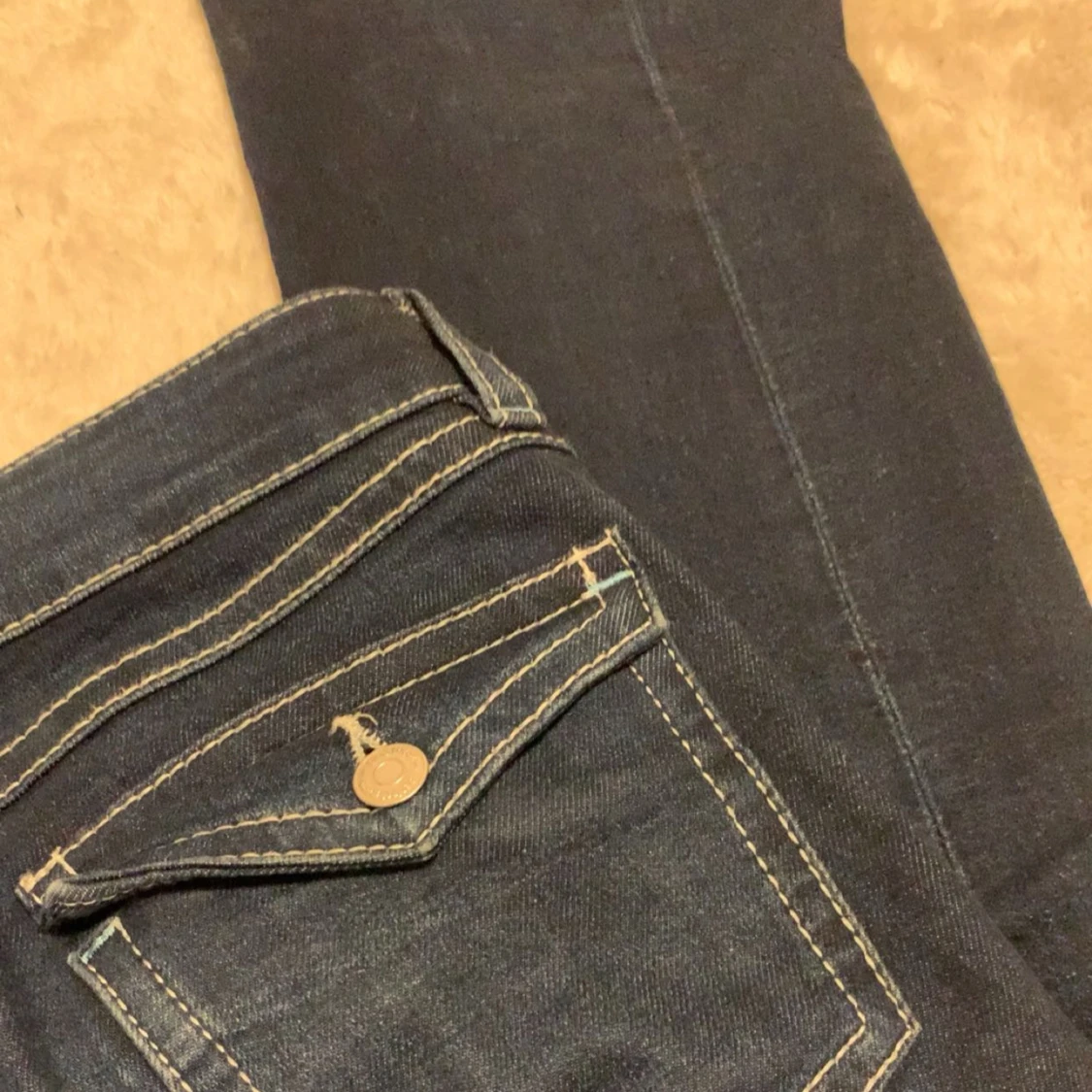 Mörkblå jeans🤍 - 90