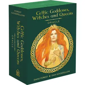 A powerful divinatory tool focusing on the wisdom of 40 amazing Celtic goddesses and other powerful women in Celtic myth. Drawing upon the deep well of wisdom from Celtic goddesses and other powerful women in Celtic myth, this is an oracle that pulls from authentic and ancient sources of pre-Christian Celtic religion to provide guidance based on traditions going back thousands of years, which remain relevant today. Within the 40 cards are found an array of different figures with foci such as nature, home, sovereignty, fertility, and death, along with elemental goddesses of water, fire, earth, and air. These elements and their significance are explained in the accompanying guidebook, where the aspects of these strong feminine figures in the Celtic traditions help the reader form a council of wisewomen to draw upon for guidance and inner development.Celtic tradition is the perfect bridge to the wisdom and teaching of our ancestral heritageWritten by an expert who has her own spirituality and magical school and has many years’ experience running women’s circles, covens, and druid groupsIncludes 40 richly decorated cards portraying powerful women to inspire the readers mapping their objectivesDrawing on authentic research as well as over 30 years of practical experience, this valuable resource will make Celtic heritage and tradition come alive for magical practitioners, goddess devotees, pagans, and mystics of all shades.