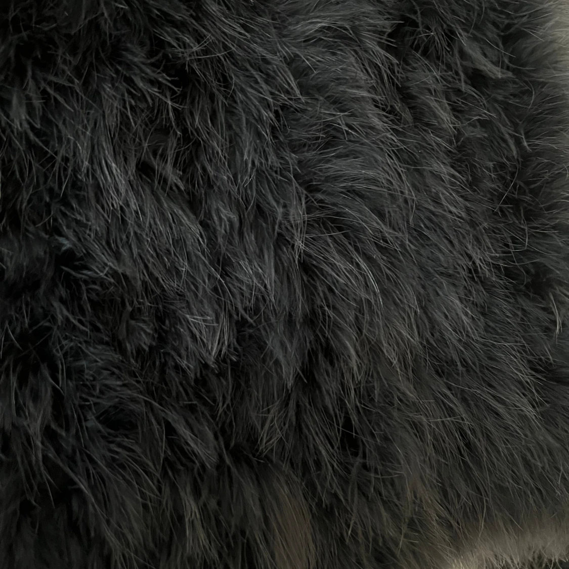 Kort jacka i strutsfjäder - 91