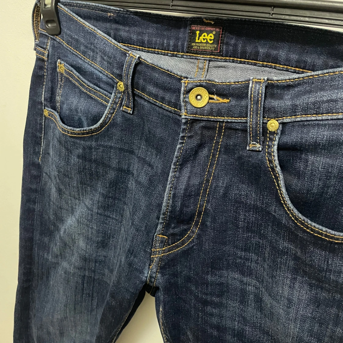 Mörkblå jeans från Lee - 1