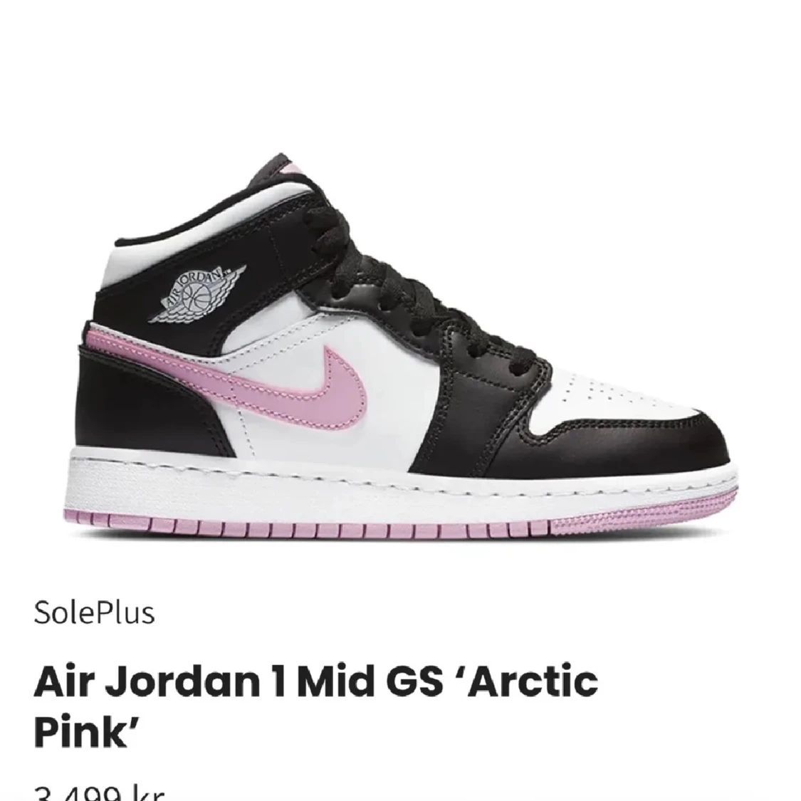 Air Jordan 1 Mid GS ‘Arctic Pink’