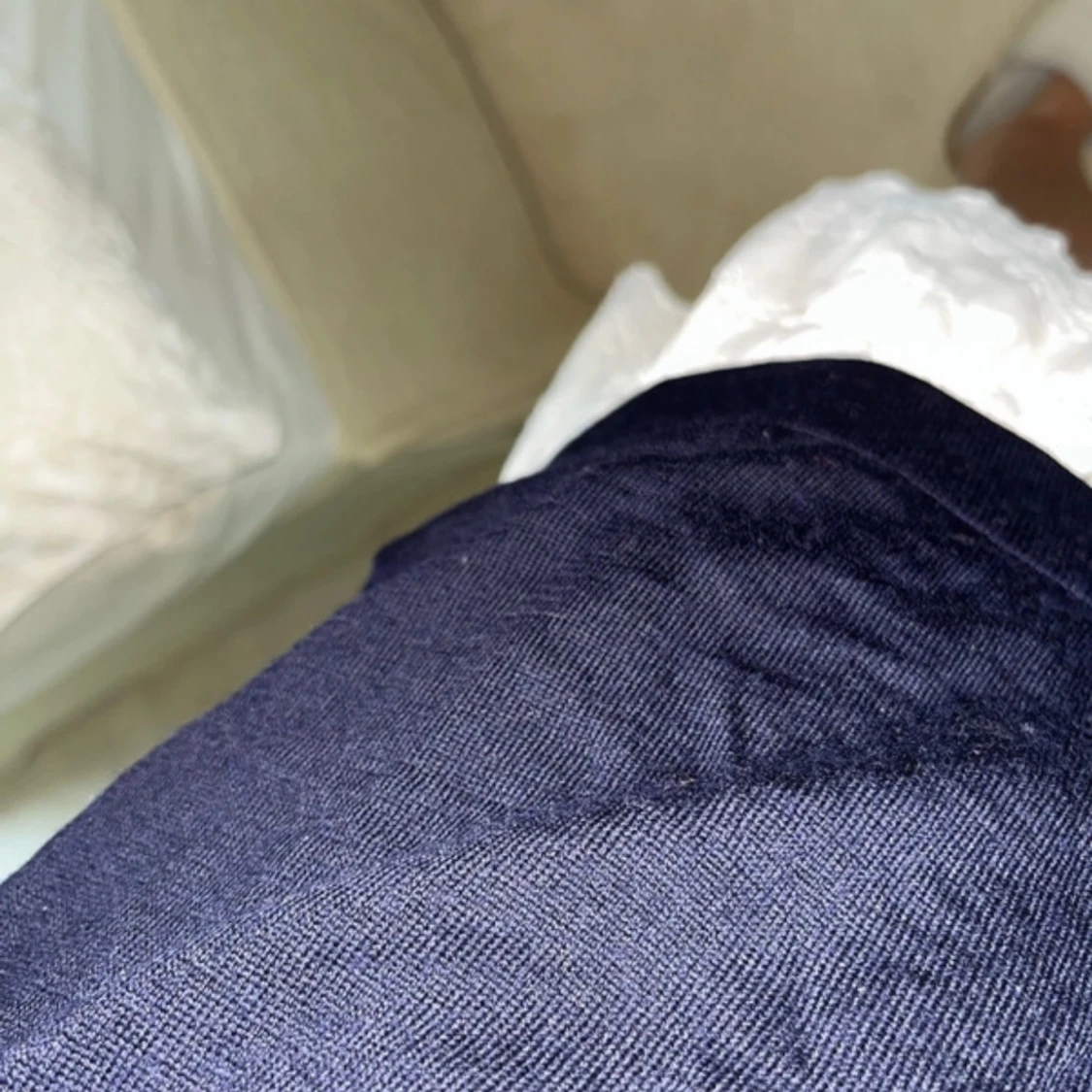 Svart långärmad stickad tröja - 91