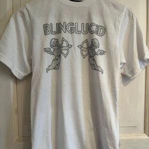  rhinestone t-shirt från Blinglucid -  rhinestone T-shirt från blinglucid.     Storlek: s. Skick: 10/10 helt ny  tillbehör: endast T-shirten priset kan diskuteras vid snabb affär !