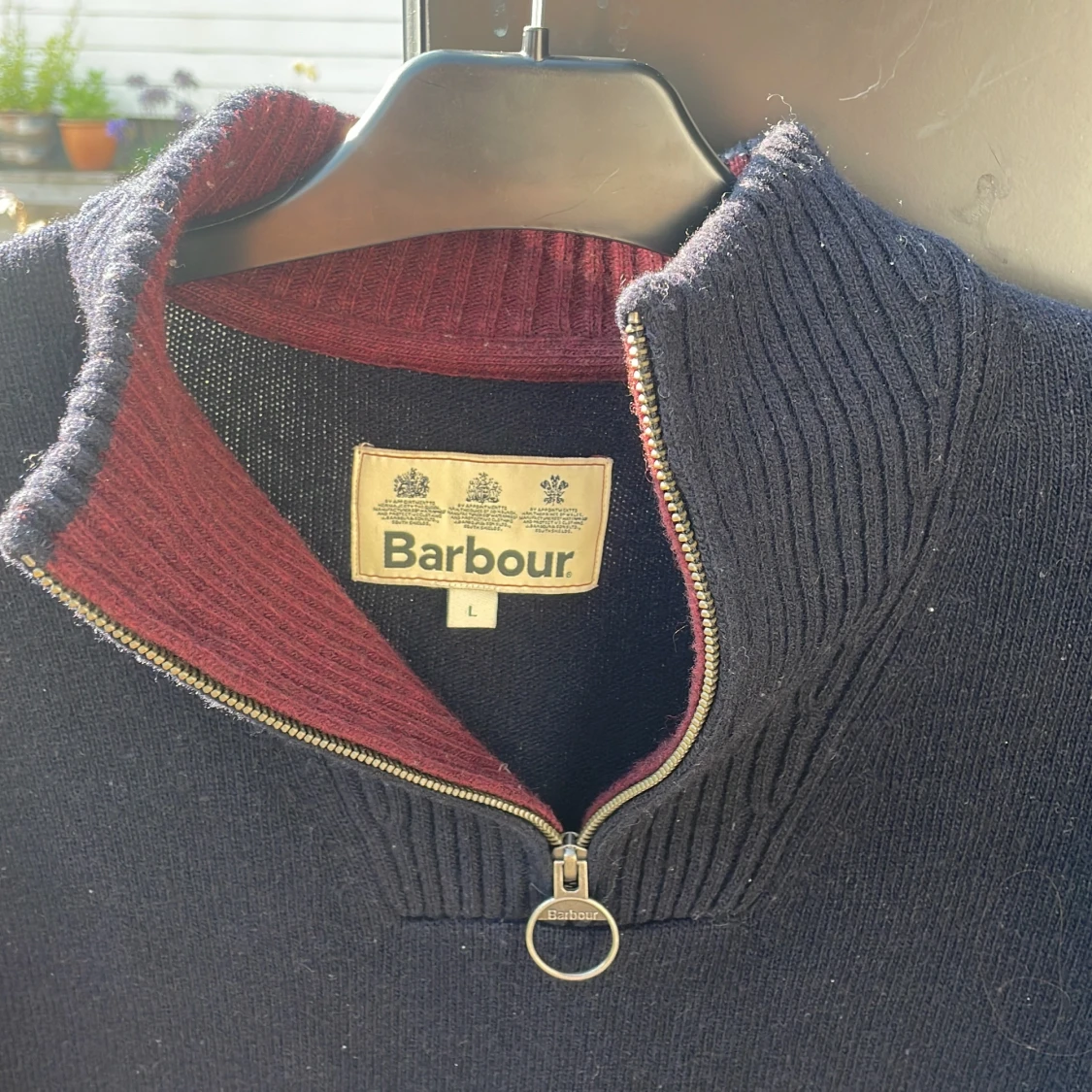 Barbour half zip - 90