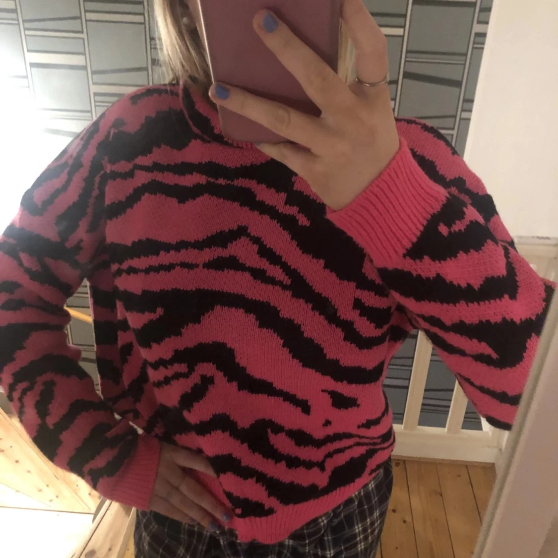 Stickad tröja  - 90