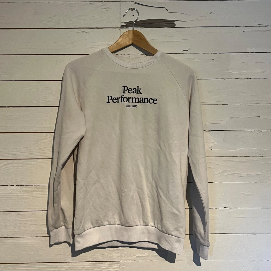 Vit Peak performance tröja (Xs/S)