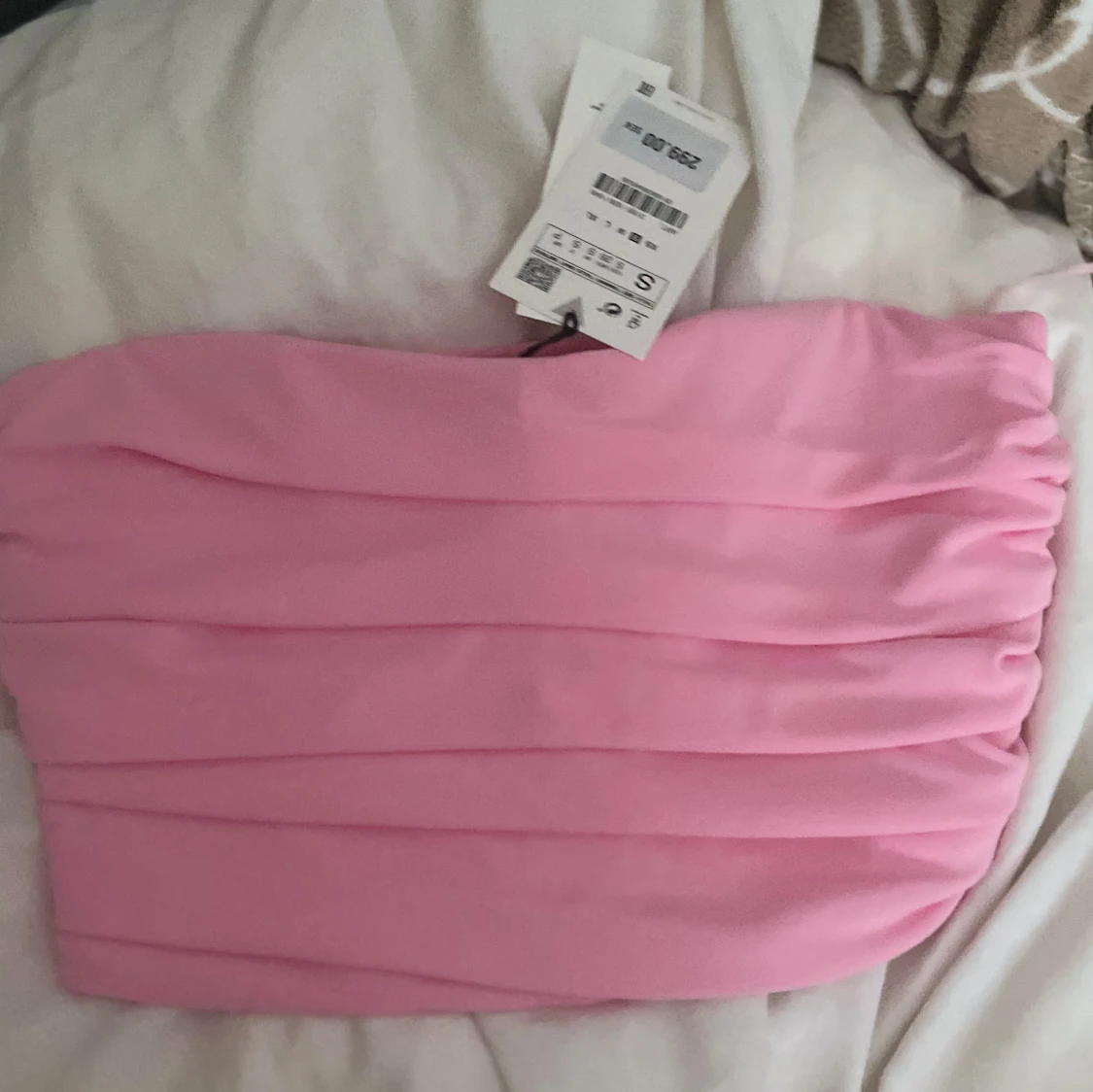 Rosa tubtopp från Zara