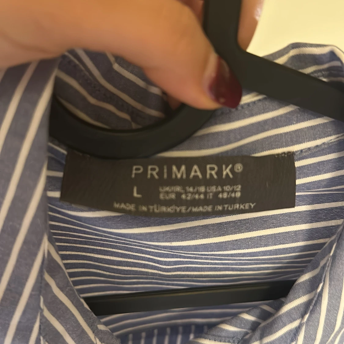 Blåvit randig skjorta från Primark - 27