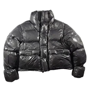 Entire Studios  - Entire Studios Pfd v2 puffer down jacket in gunmetal. Sz M, oversized 