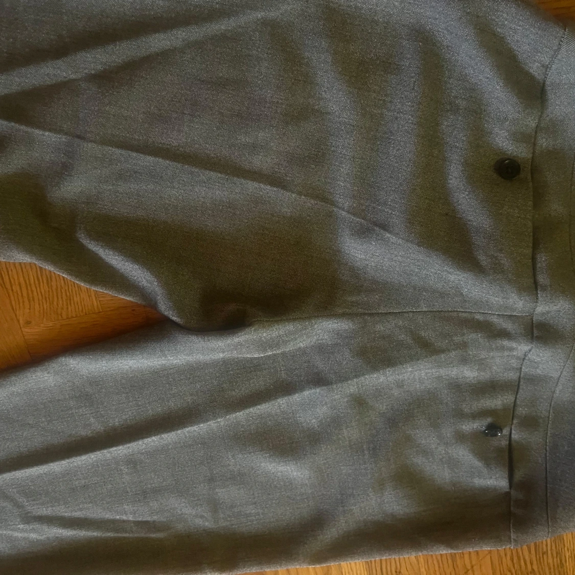 Grå kostymbyxor - 92