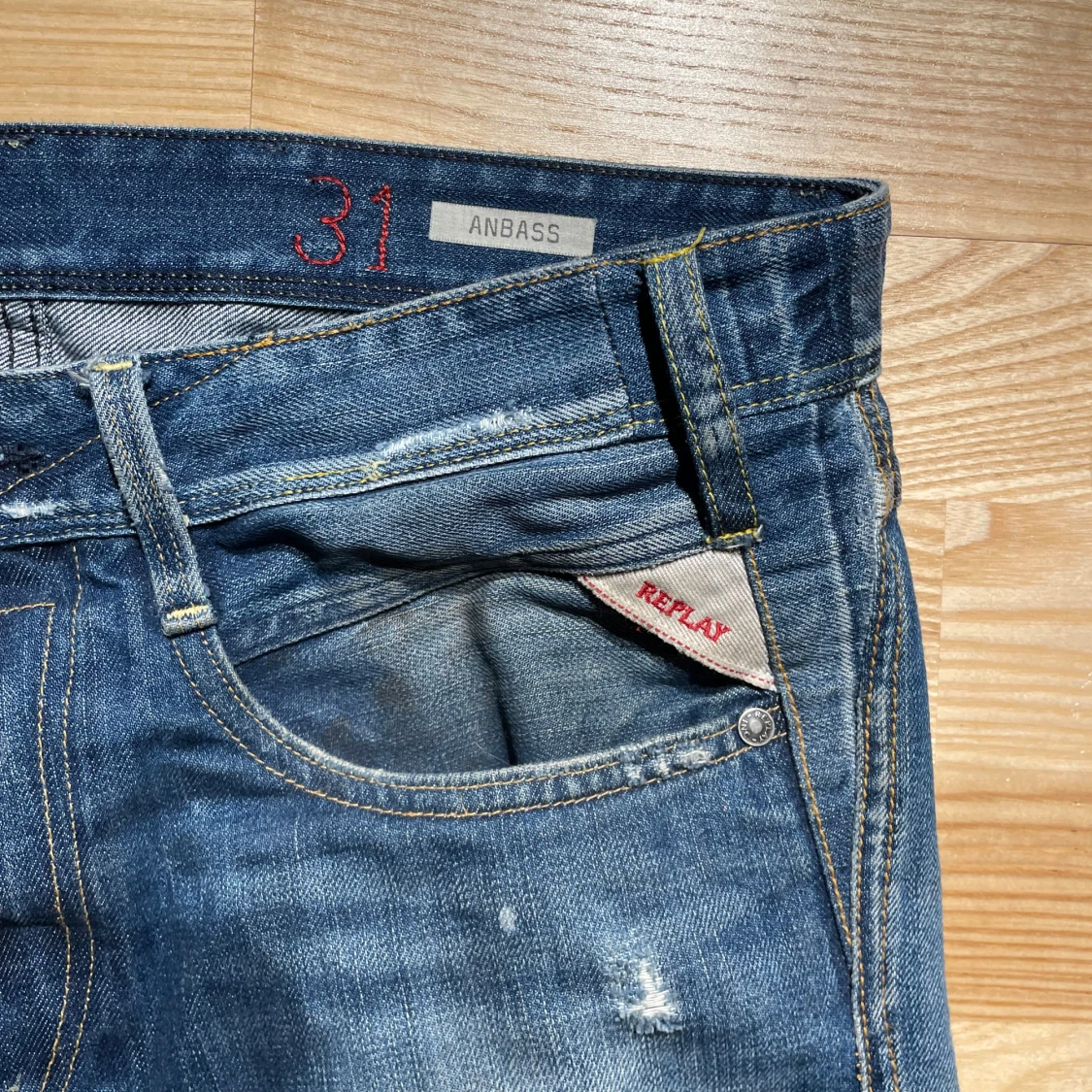 Blå jeans från Replay - 1