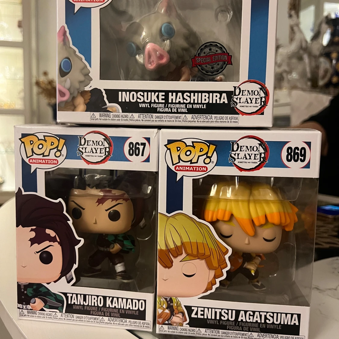 OLIKA SORTER Pop! Funko anime Vinylfigurer - 3