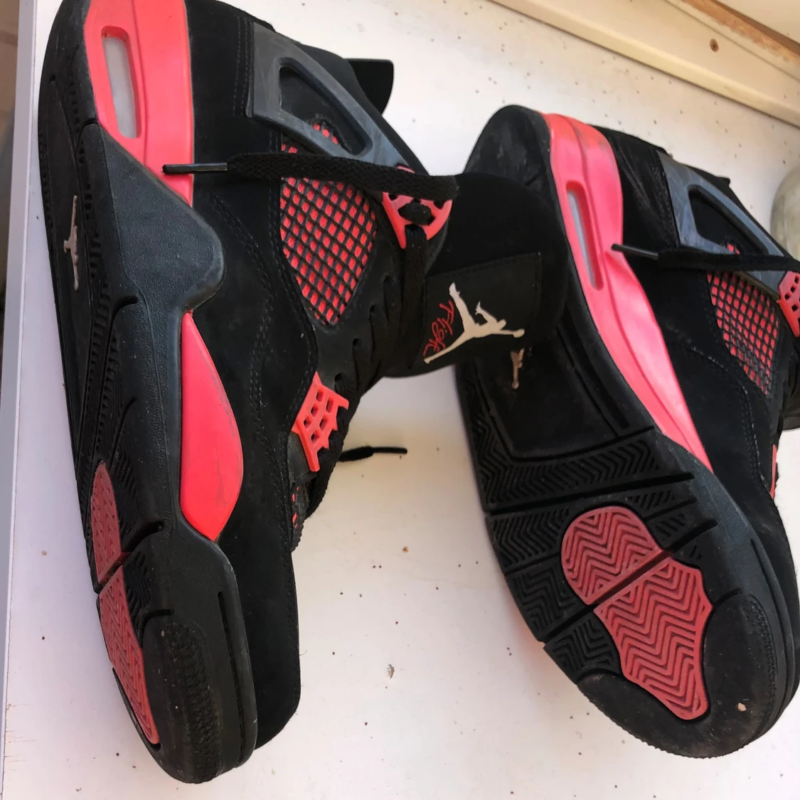 jordans 4 red thunders - 92