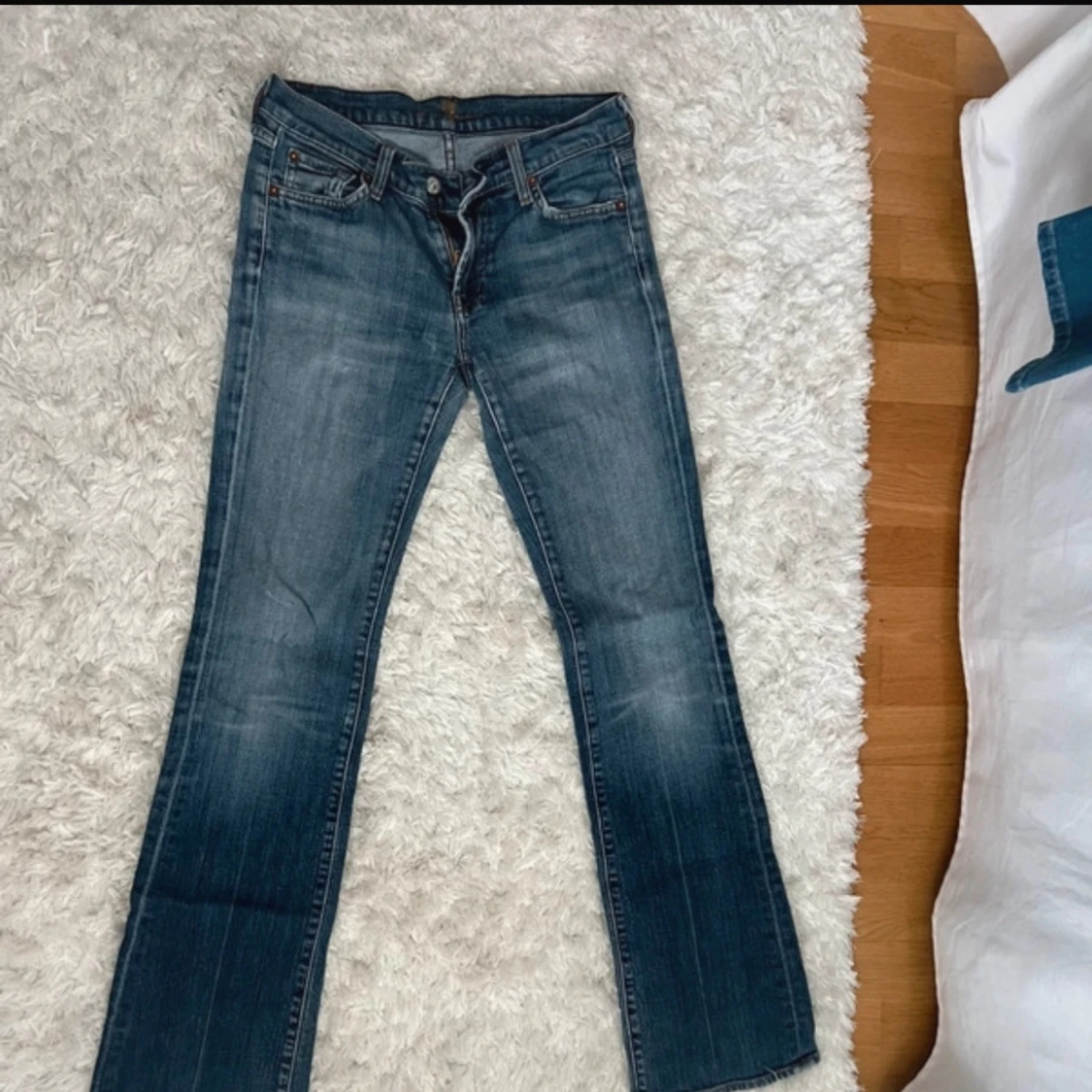 Lågmidjade bootcut jeans  - 91