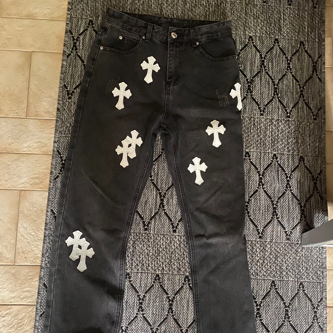 Chrome hearts x levis 501 jeans 