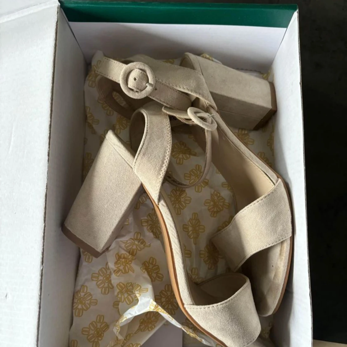 Klackskor beige Dasia - 91