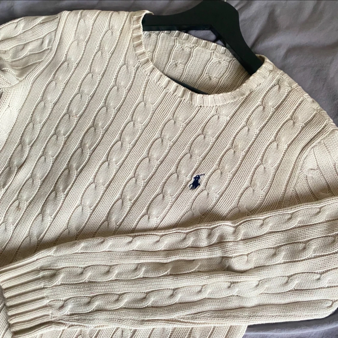 Stickad Ralph Lauren tröja  - 90