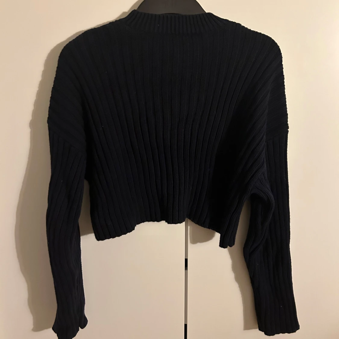 Blå stickad tröja från Zara - 91