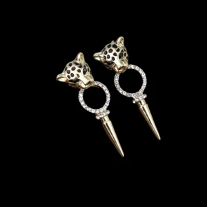 Örhängen  - Fina Leopard örhängen Finns i Silver/Guld 89kr/st  Eller 169kr/Paret Modell 159