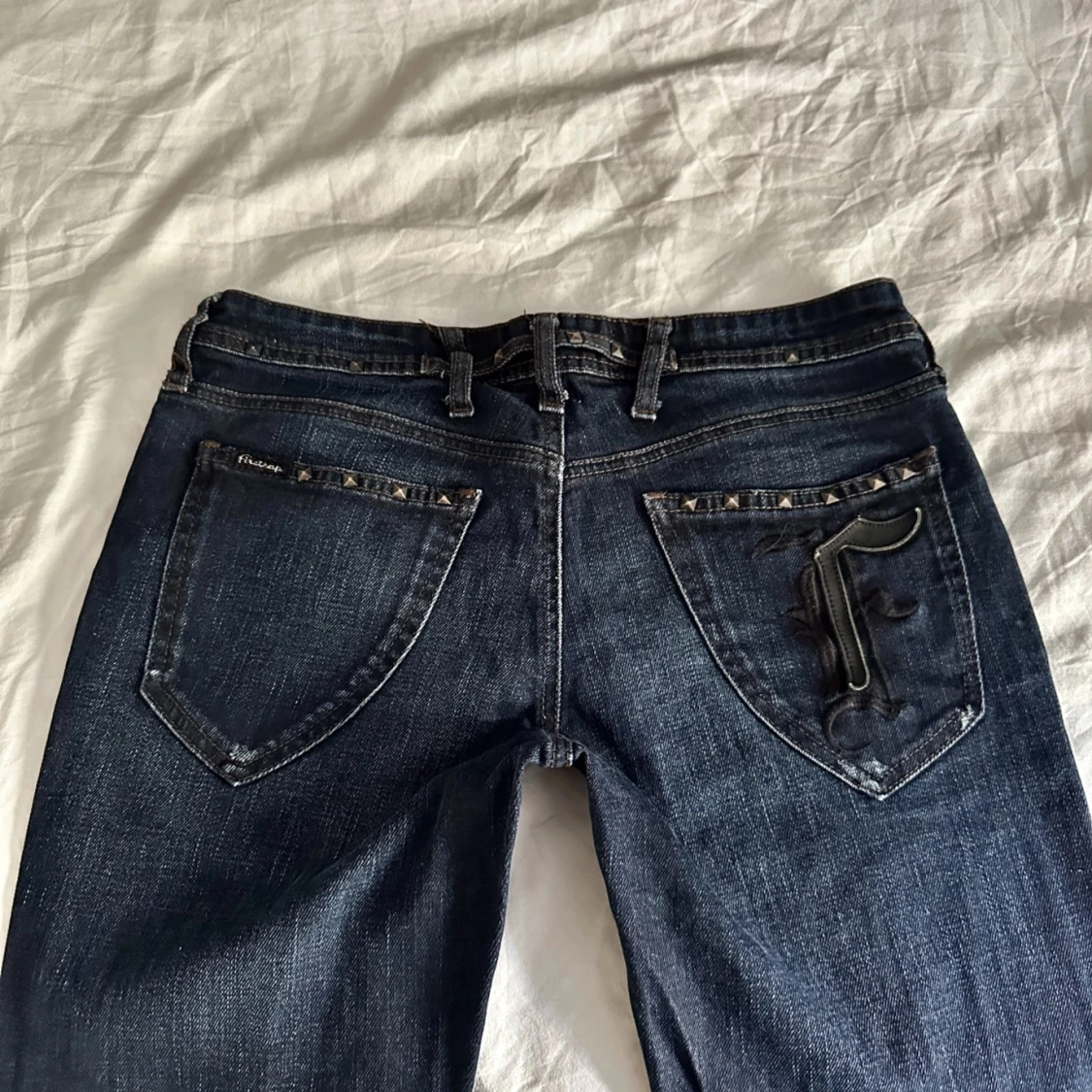 Lågmidjade bootcut jeans