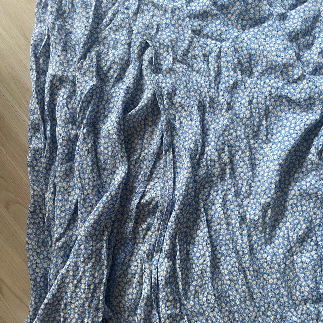 Blommig blå långkjol från H&M - 3