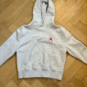 Grå Axel Arigato Hoodie - Gjord av 100 % ekologisk bomull storlek XS