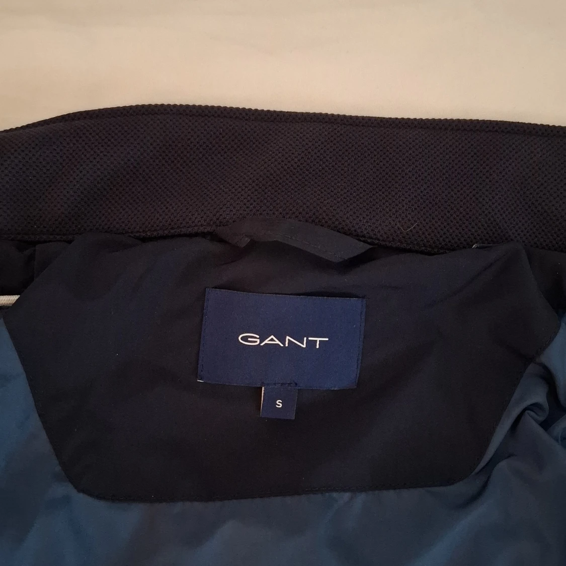 Mörkblå gant jacka - 3