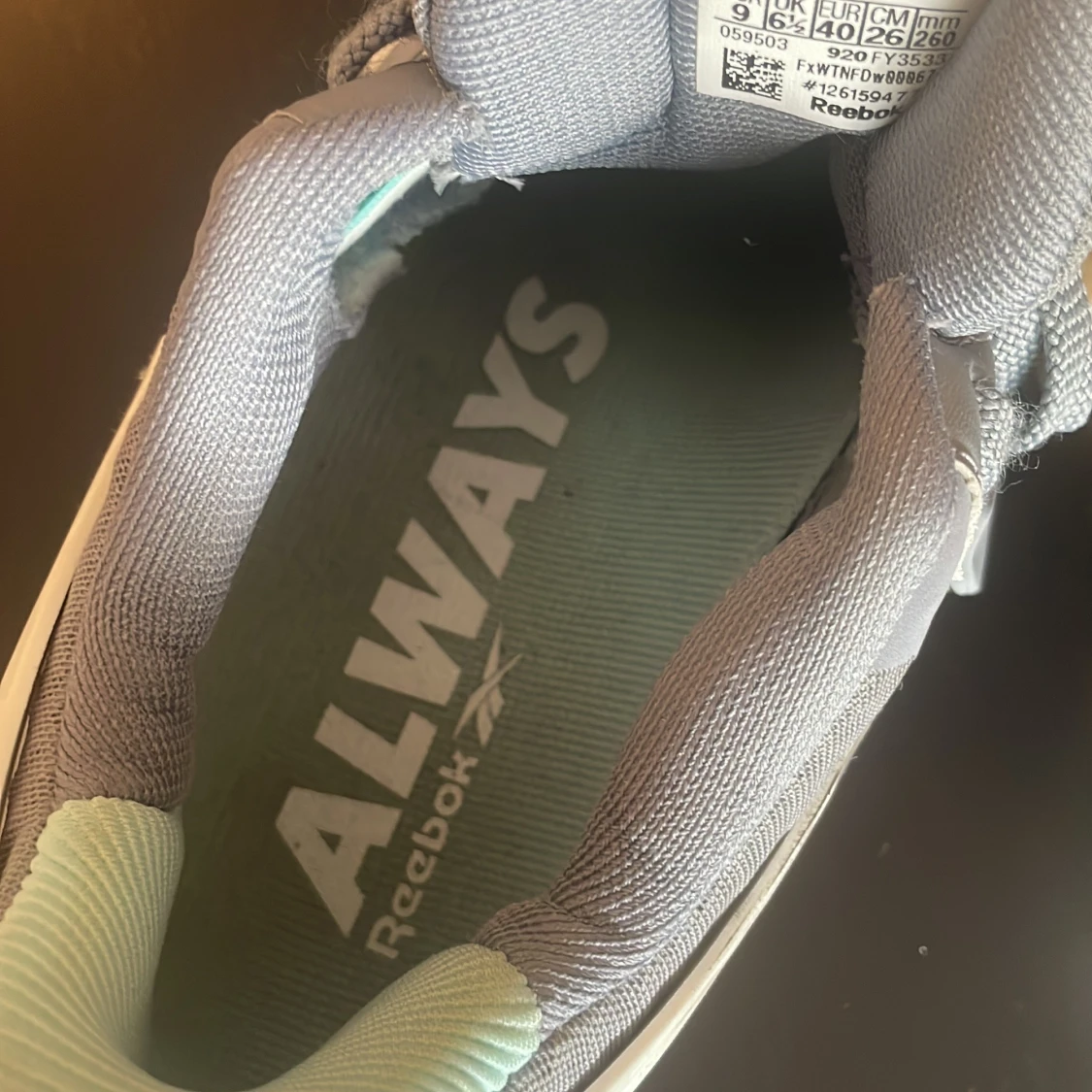 Grå Reebok Legacy Lifter träningsskor - 3